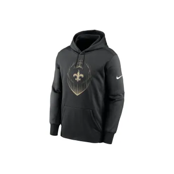 Nike New Orleans Saints Icon Men's Nike Therma Nfl Pullover Hoodie