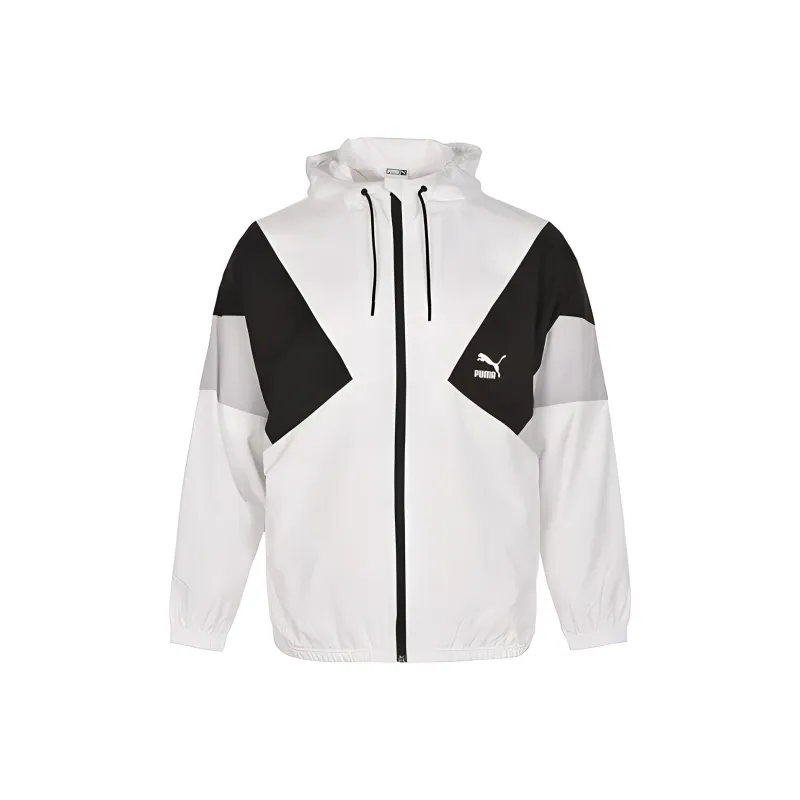PUMA Jackets Men Black/White-1