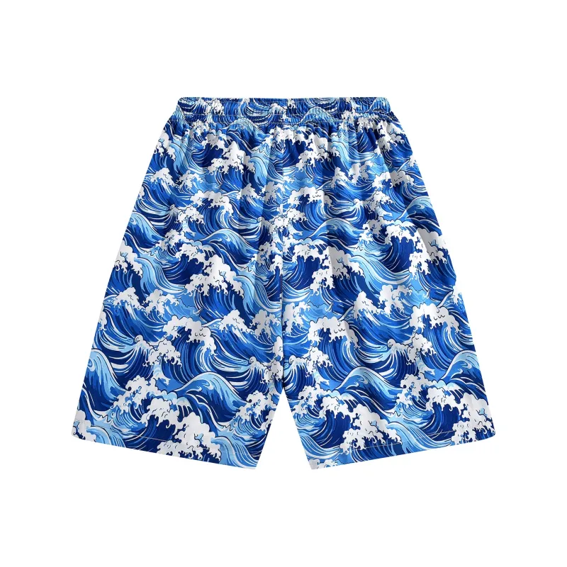 Moce Casual Shorts Men's Wave Color-1