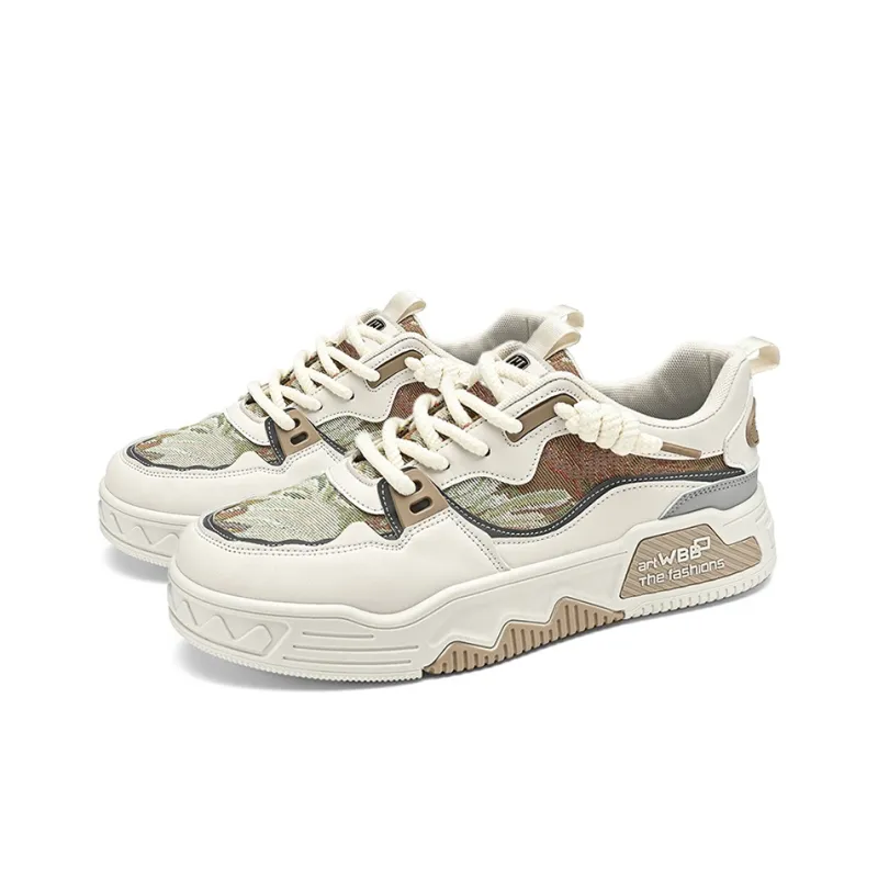 HACKBUTEER Low Top Skateboard Shoes Men's Box Included-15