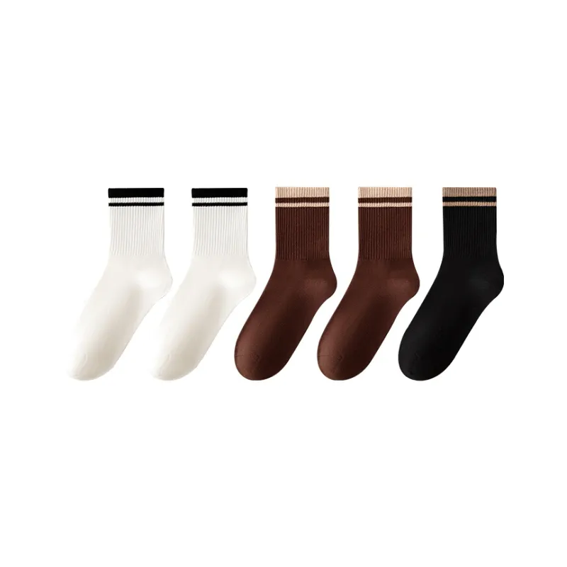 Top Melon Mid Calf Socks Women's 5 Pack-15