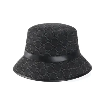 GUCCI Monogrammed Bucket Hat