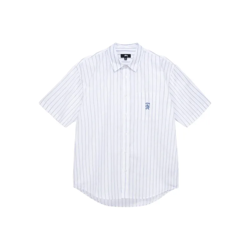 Stussy Boxy Striped Shirt-0