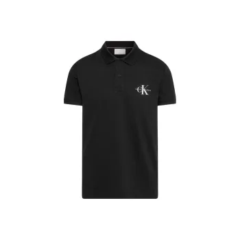 Calvin Klein Logo print Cotton Polo Shirt