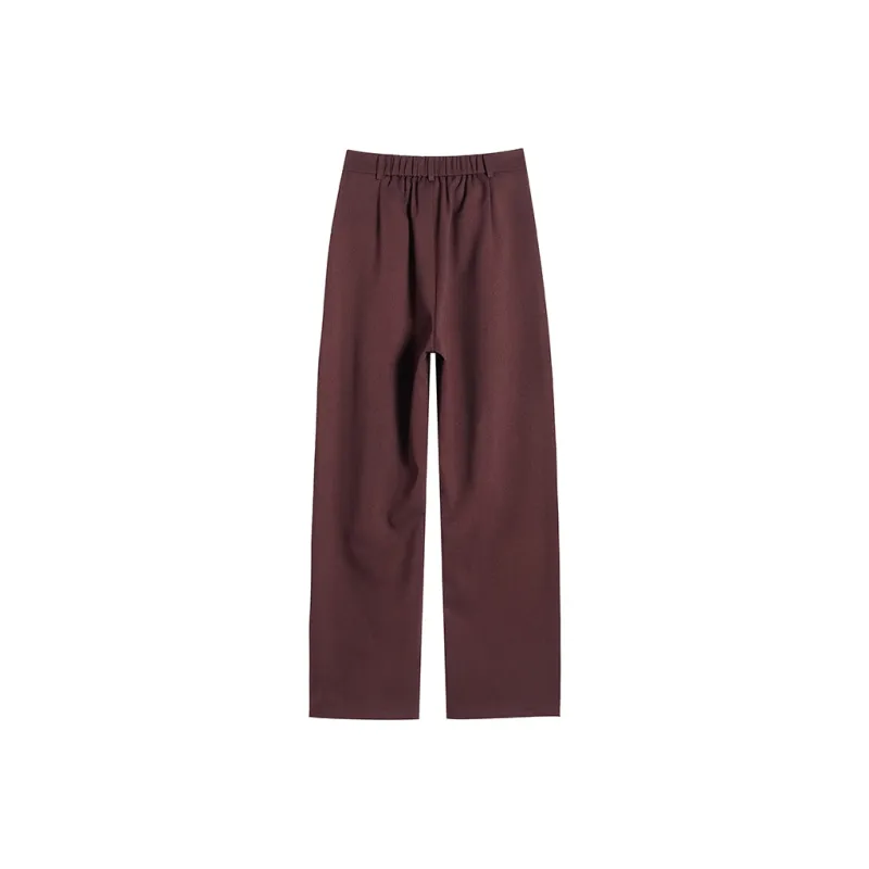 Caramella Suit Trouser Unisex Coffee-25