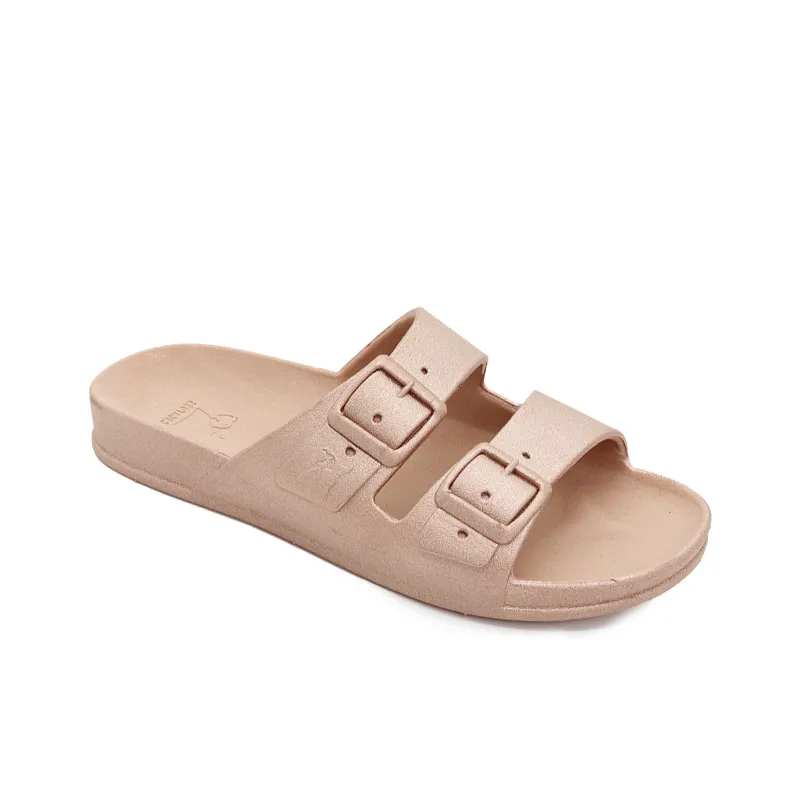 Cacatoès Beach Sandals Unisex Copper Coffee Color Pearlescent-1