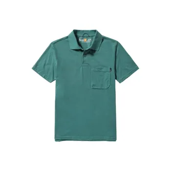 Timberland Polo Shirt Men's Turquoise