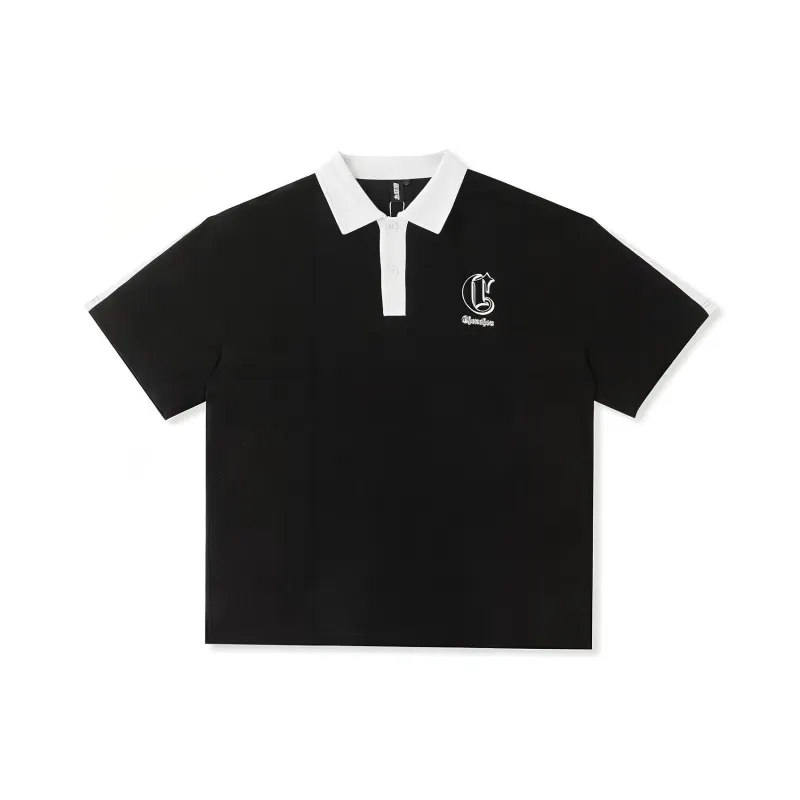 CHOUCHOUS T Shirt, Knitted Fabric Polo Shirt Unisex-0