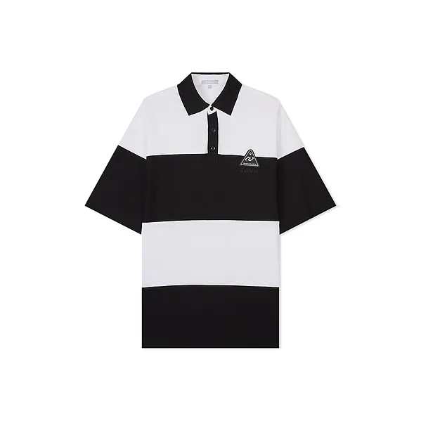 Cabbeen Polo Shirt Men's Coal Black-0