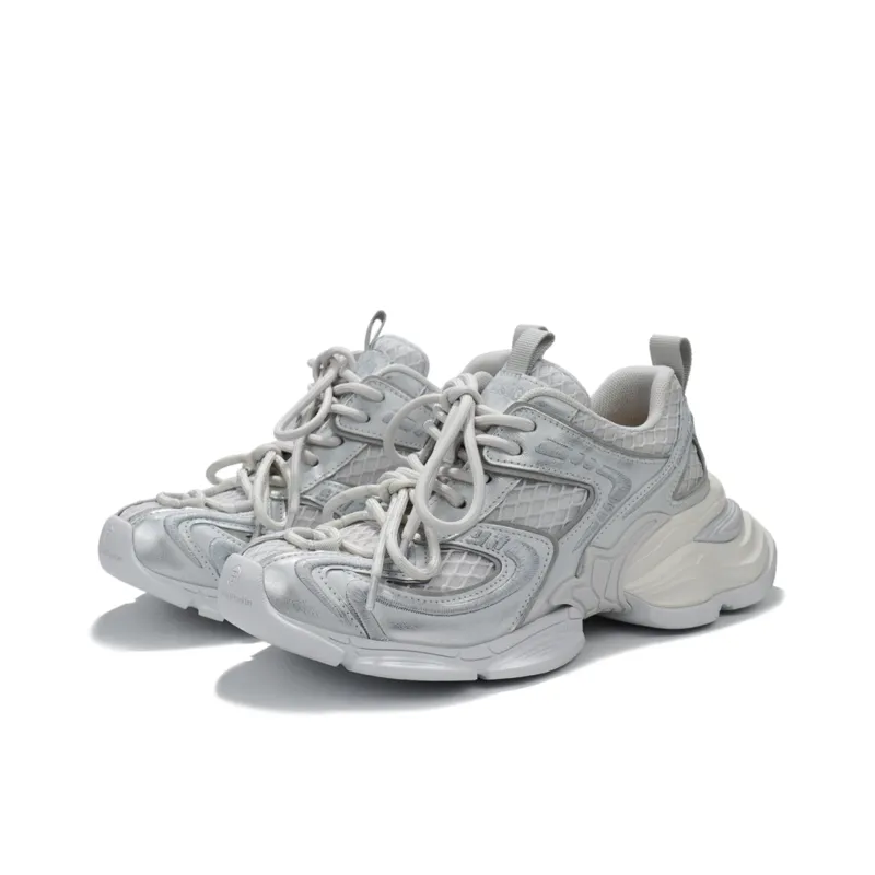 FERNANDA FRANKLIN Anti Slip Wear Resistant Low Top Lightweight Chunky Sneakers Women's-1