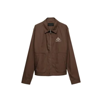 PRADA Jackets & Coats Men's Brown