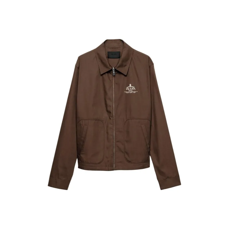 PRADA Jackets & Coats Men's Brown-0