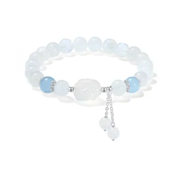 PUTUOSHANWENCHUANG Agate Jade Bracelets Unisex