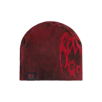 Revenge Wool Polyamide Polyester Acrylic Beanies Unisex Red