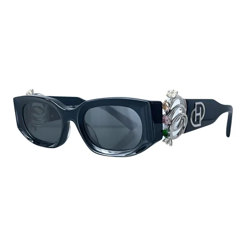 GENTLE MONSTER Acetate Rectangular Sunglasses Men's Black