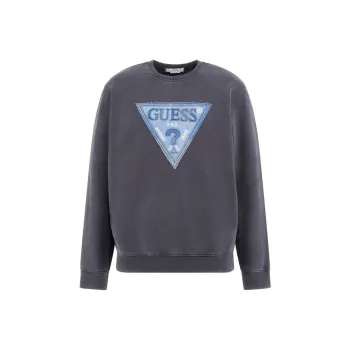GUESS Sweatshirt Men's Blue Gray
