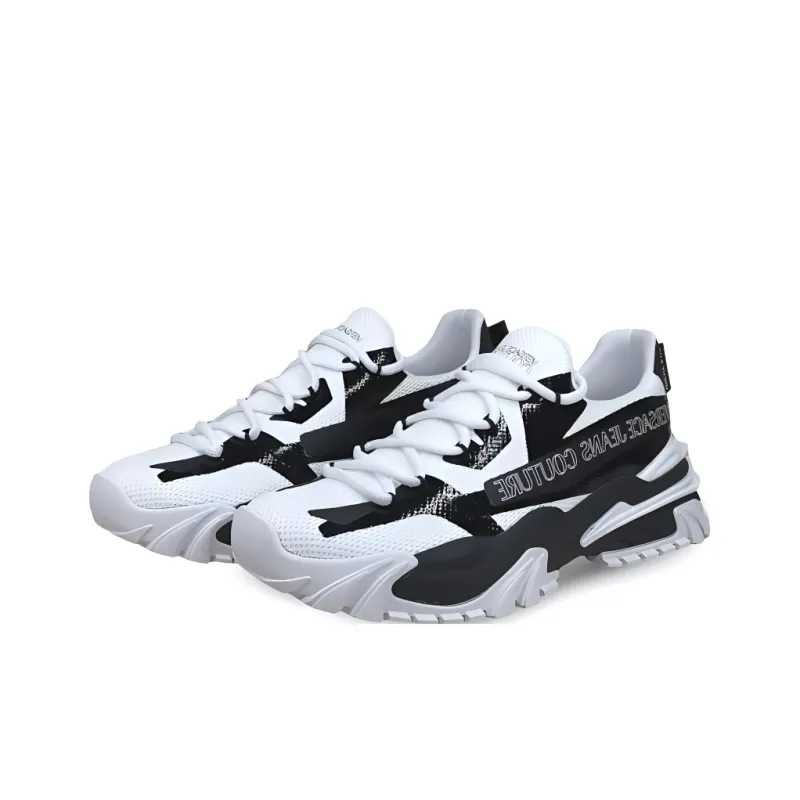 VERSACE JEANS COUTURE Low Top Casual Shoes Men's White-3