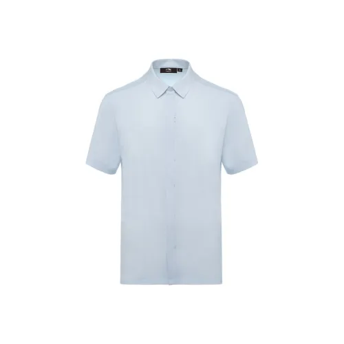 LI-NING 1990 Commuter Series Shirt Men's Cloud Porcelain Blue