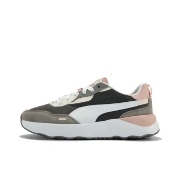 PUMA Runtamed Abrasion Resistant Cushioning Low Top Casual Running Shoes Women's Gray