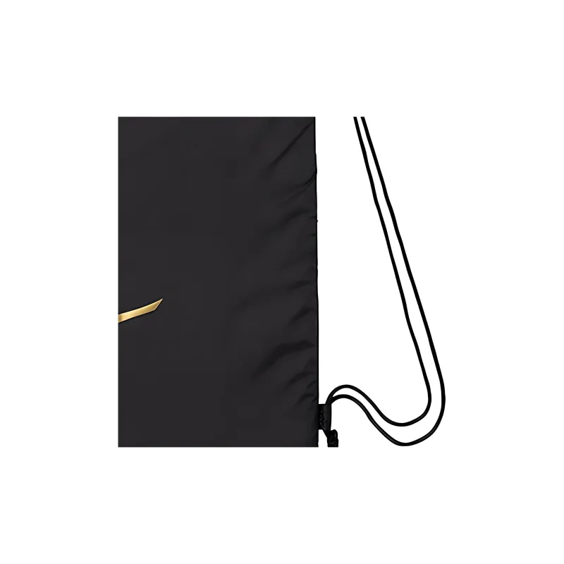 Mizuno Nylon Shoe Bag Storage Bag Unisex Black & Gold-3