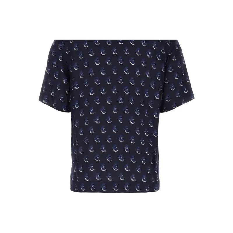 DRIES VAN NOTEN Allover Embellished Shirt-5