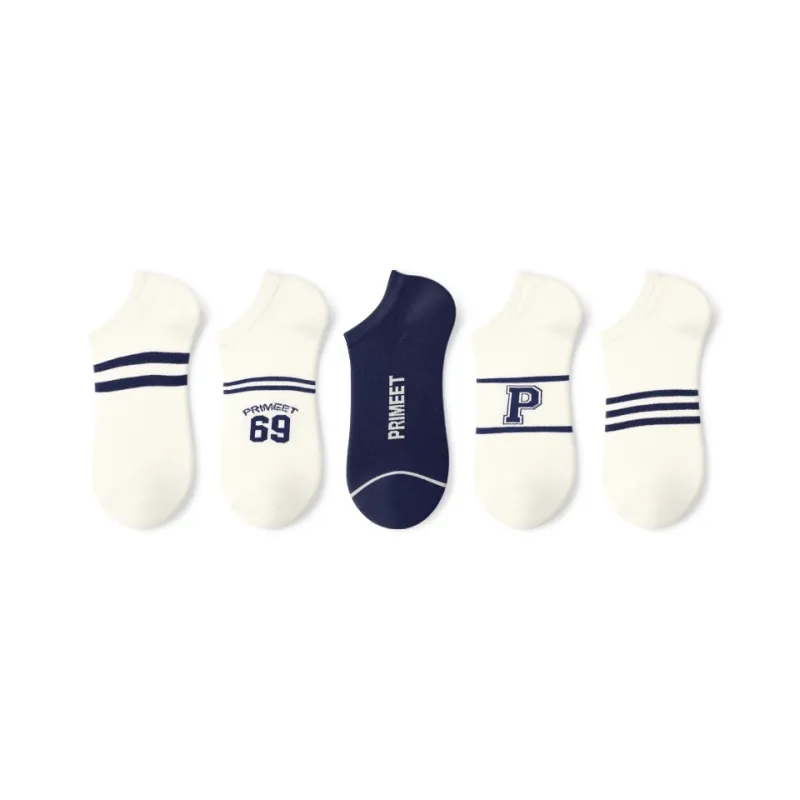 Primeet Ankle Socks Men's 5 Pack-31