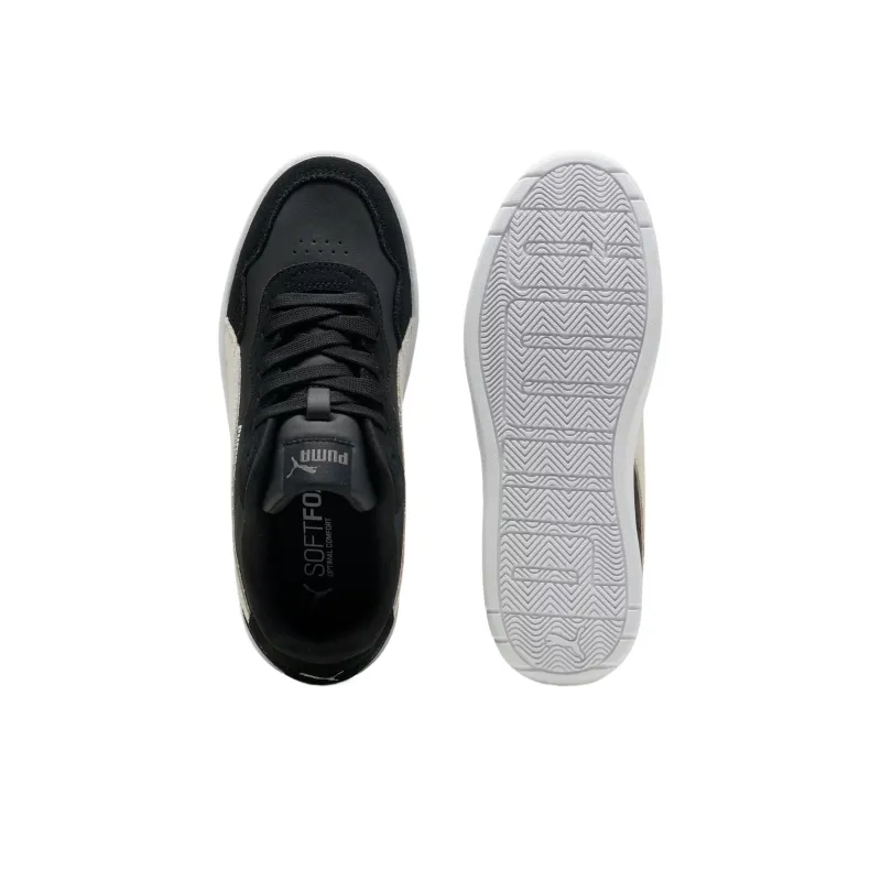 PUMA Court Rally SKYE SD Low Top Skateboard Shoes Women's Black White-3
