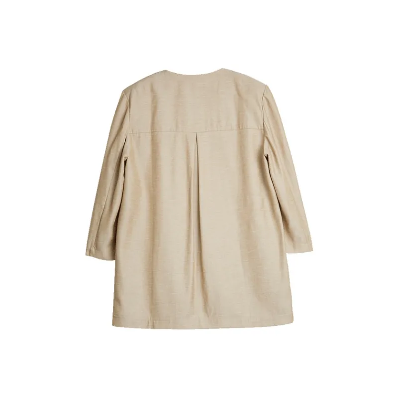 ELLE Business Suit Women's Light Brown-1