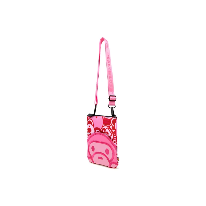 Aape Polyester Shoulder Bag Regular Unisex Pink/Multicolor-2