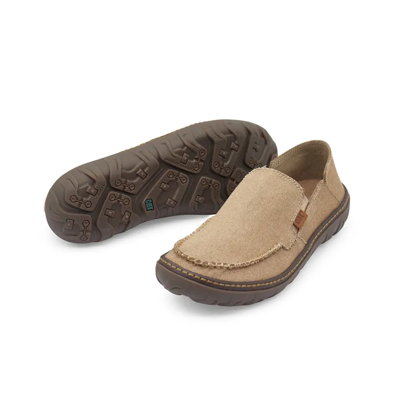 CAT Low Top Casual Shoes Men's Brown Yellow-4