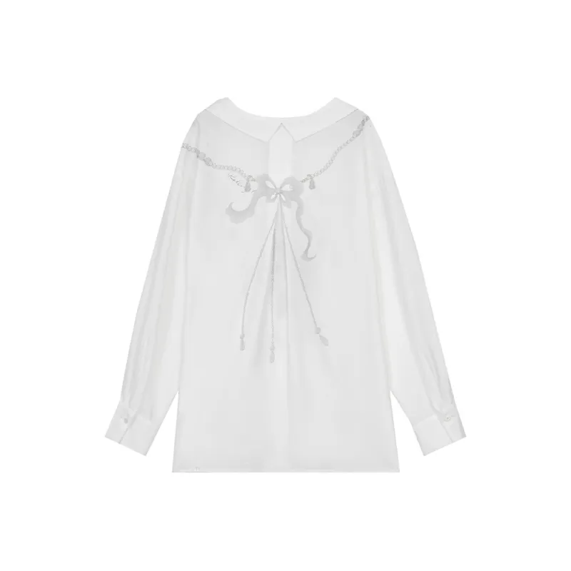 ELF SACK Shirt Women's Panda White-1