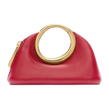 Jacquemus Lambskin Coin Purse Women's Red
