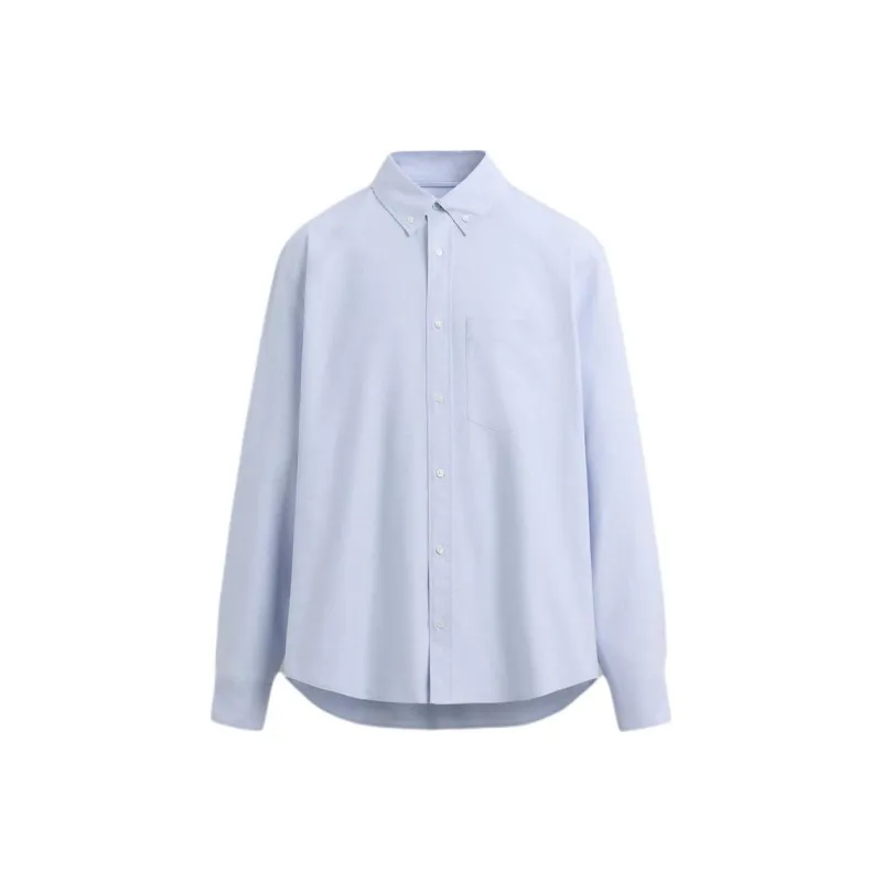 ZARA Shirts Men Sky Blue-0