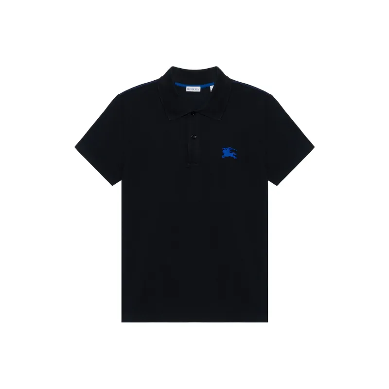 Burberry EKD embroidered Polo Shirt-0
