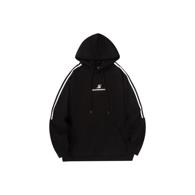 Suamoment Sweatshirt Spring Fall Casual Sports Hoodie Unisex-2