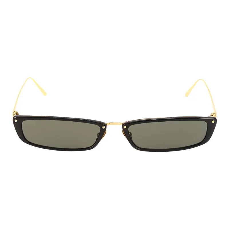 Linda Farrow Rectangular Frame Sunglasses-1