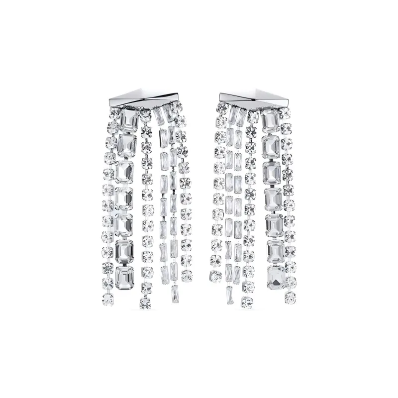 Jimmy Choo Embellished Tassel Earrings-1