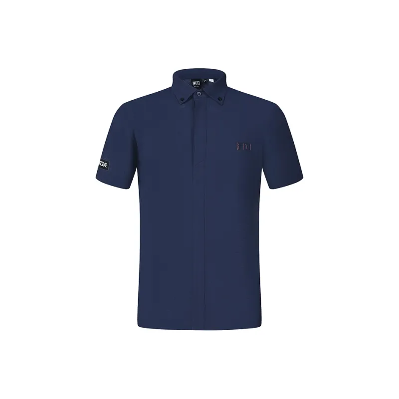 FILA Golf Series Polo Shirt Men's Tide Blue-0