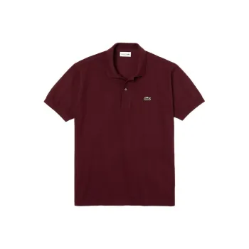LACOSTE Polo Shirt Men's Burgundy