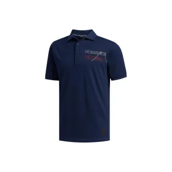 Adidas Polo Shirt Men's Dark Blue
