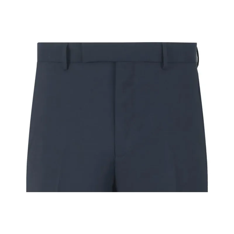 Zegna Suit Trouser Men's Dark Blue-3