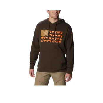 Columbia PHG™ Game Flag II Sweatshirt Men's Brown