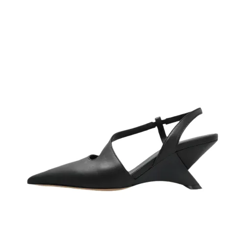 Vic Matie Wedge cavo High cavos 8.5cm Women's Black