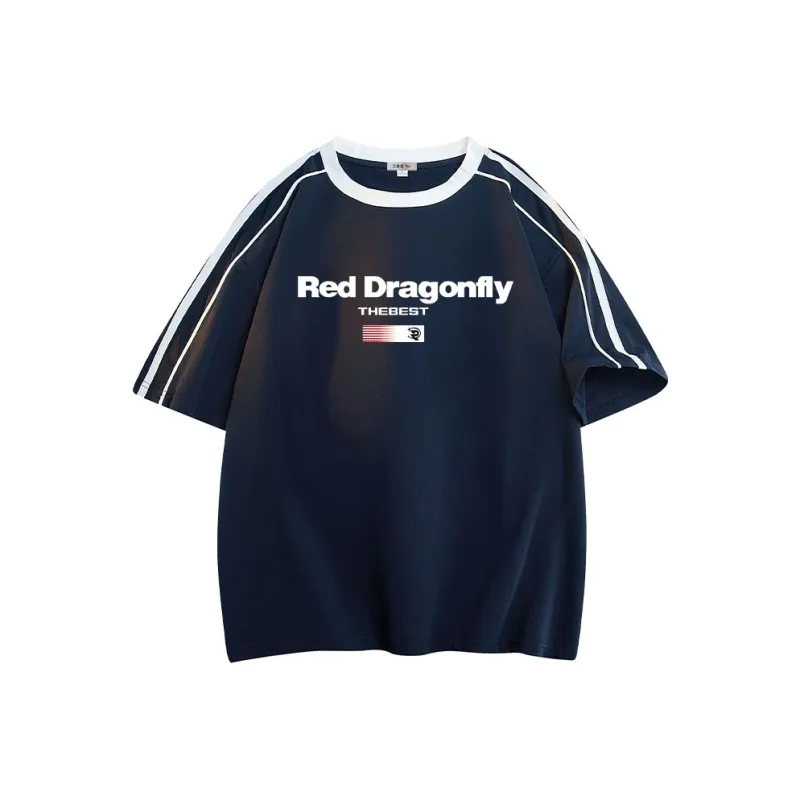 RED DRAGONFLY Short Sleeved T Shirts Unisex-6