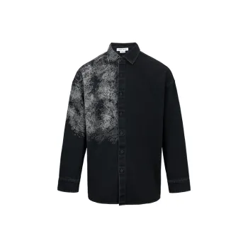 URBAN REVIVO Shirts Men Jet Black
