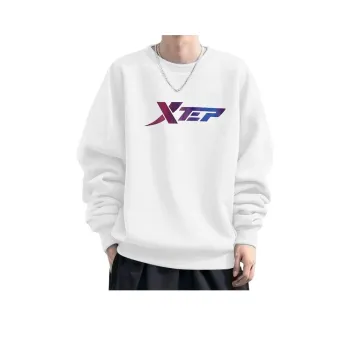 XTEP Variety Training Collection Sweatshirt Men's Pearl White