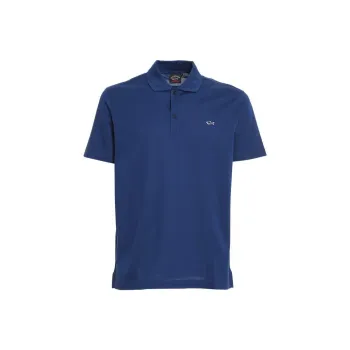Paul & Shark Logo patch Organic cotton Polo Shirt