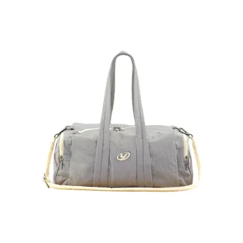 YOOLO Three proof Fabric Shoulder Bag Crossbody Bag Handbag Travel Bag Gym Bag Large Size Women's Gray/Pink