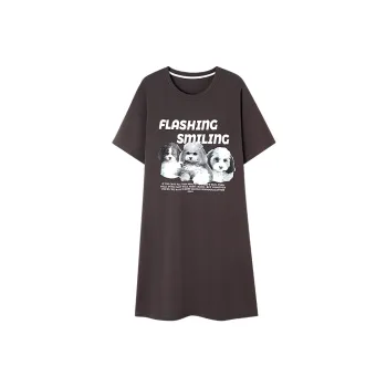 MIIOW Cool One Summer Series Nightgown Women's Dark Gray