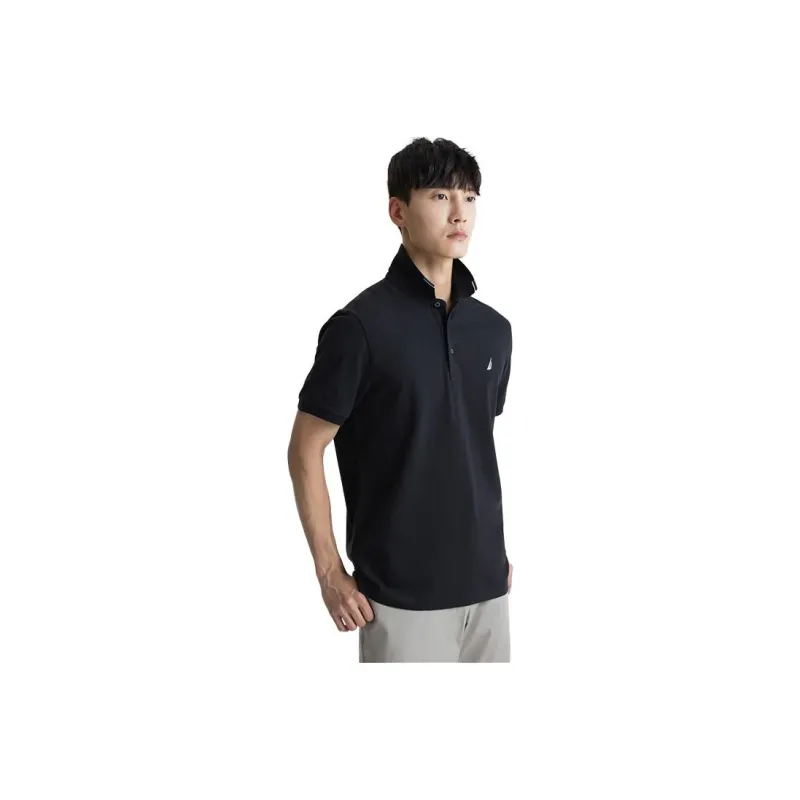 Nautica White Sail Polo Shirt Men's-1